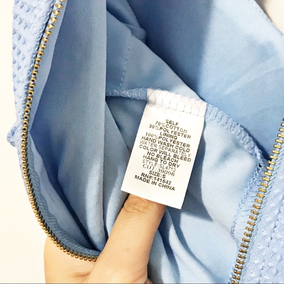 SHE + SKY | Sky Blue Crop Top | 0066 - Picture 5 of 5